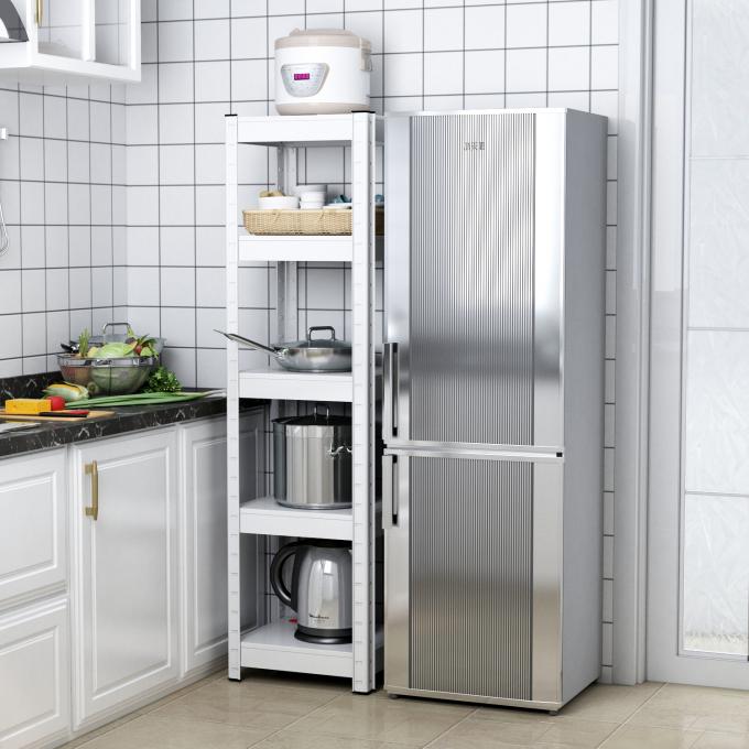 5 Layers Boltless Metal Kitchen Steel Storage Shelf Rack For Home
