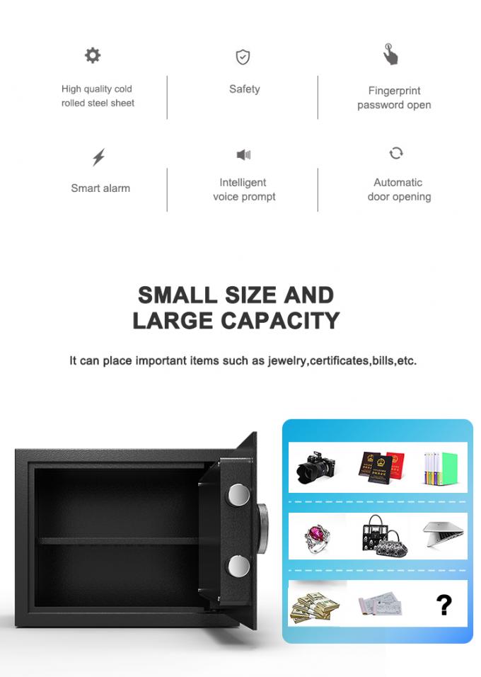 Small Basics Home Digital Keypad Gun Safe With One Shelf Electronic