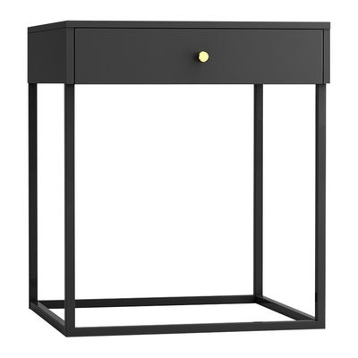Home Stand Up Kd Structure Bedroom Bedside Table With 1 Drawer