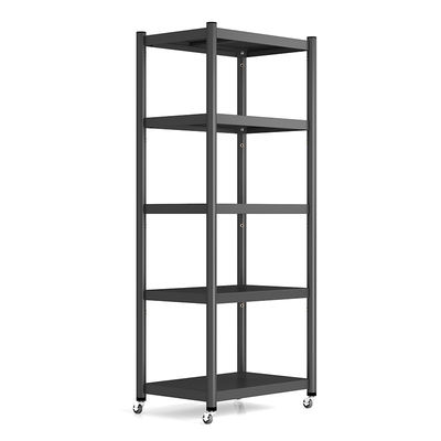 Multi Size Five Layers White Movable Steel Shelf Rack