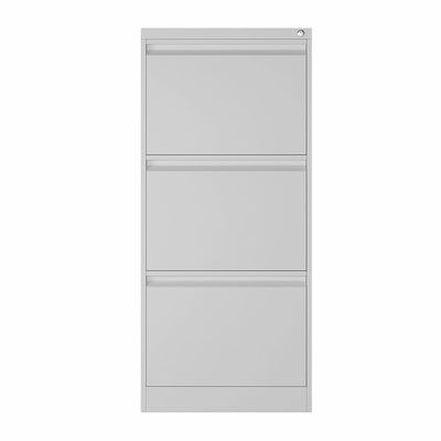 Big Storage Space 3 Drawer Lateral File Cabinet Metal Light Gray