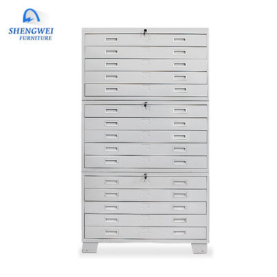 Office Horizontal Map File Metal Drawing Cabinet For A0 And A1 Drawings