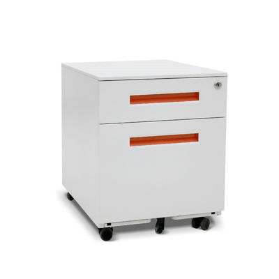 Pre Assemble Anti Dumping Mobile 0.7mm Metal Filing Cabinet