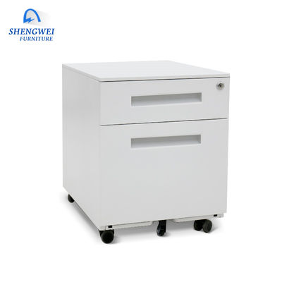 Pre Assemble Anti Dumping Mobile 0.7mm Metal Filing Cabinet