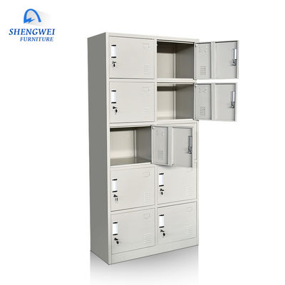 5 Tiers 10 Doors Knocked Down Structure Steel File Storage Locker