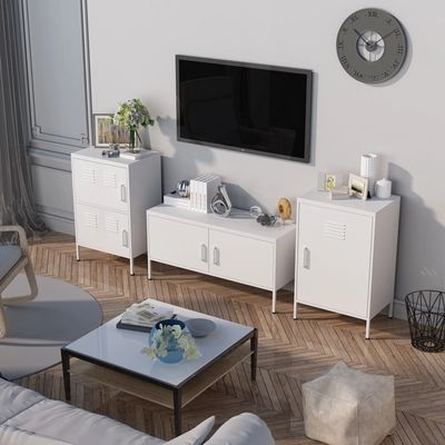 Living Room Knock Down Mail Packing Steel TV Cabinet
