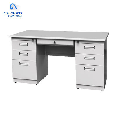 Door Locker And 3 Drawer Cabinet Free Combination Metal Office Desk