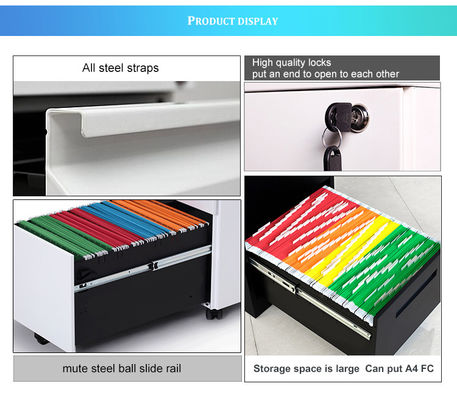 Vertical A4 FC Folder Four Drawers Steel File Cabinet