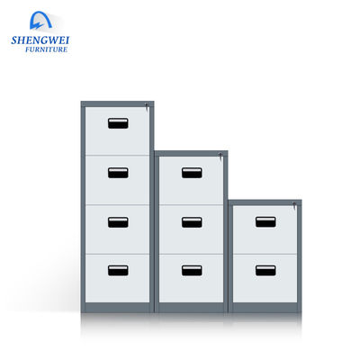 Vertical A4 FC Folder Four Drawers Steel File Cabinet
