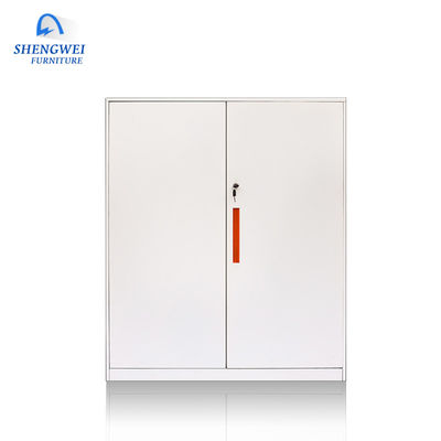 2 Door Small Knock Down Structure Anti Corrosion Half Height Locker