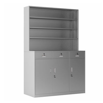 Adjustable Shelves Hospital Medicine Storage Stainless Steel Cabinet