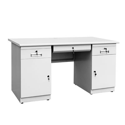 Door Locker And 3 Drawer Cabinet Free Combination Metal Office Desk