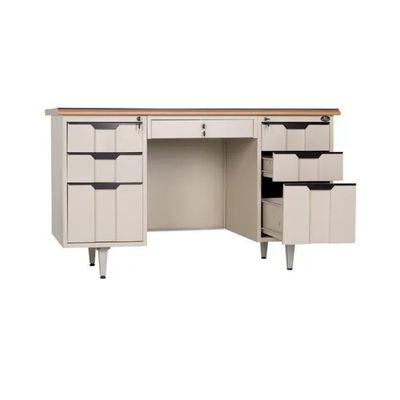 7 Drawers Steel Executive Desk