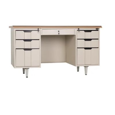 7 Drawers Steel Executive Desk