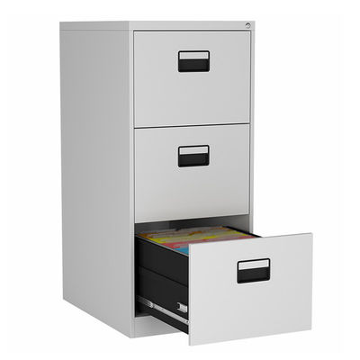 Anti Tilt Gray Goose Handle Multidrawer Vertical Filing Cabinet