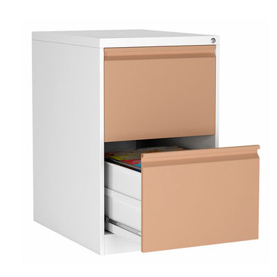 RAL Color Anti Corrosion 2 Drawers A4 Folder Metal Filing Cabinet
