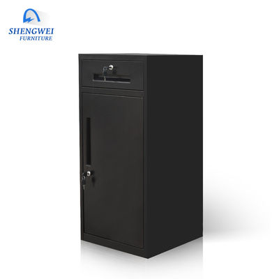 Black Multi Function Combination 650mm Cold Rolled Steel Storage Locker