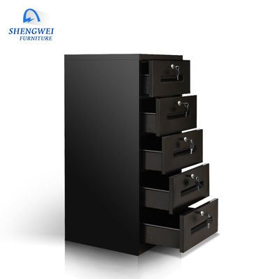 Black Multi Function Combination 650mm Cold Rolled Steel Storage Locker