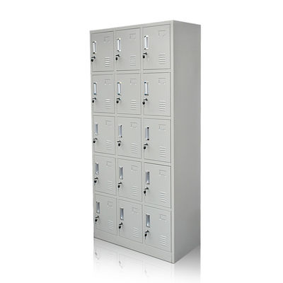 Mail Packing 15 Doors Multi Door Storage Locker With Locks Vents