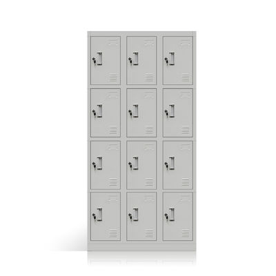 School  Stainless Steel Handle 0.6mm Steel Multi Door Storage Locker