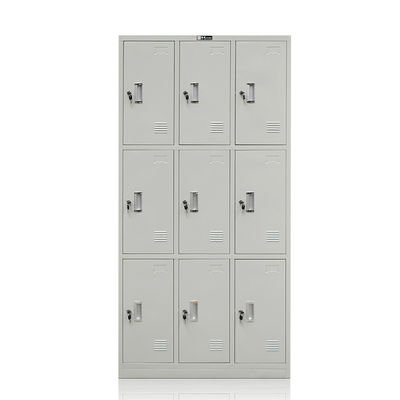 9 Metal Door Gym Steel Multi Door Storage Locker For Changing Room