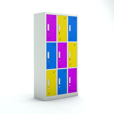9 Doors Full Height Multi Door Sotrage Locker For Home And School