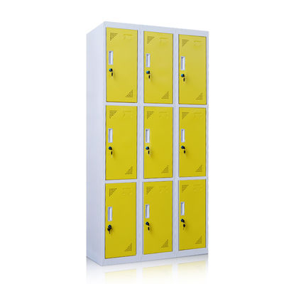 9 Doors Full Height Multi Door Sotrage Locker For Home And School