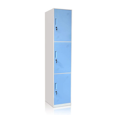 Narrow Edge Easy Assemble Waterproof  Multi Doors Metal Storage Locker