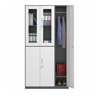 Narrow Edge Design 5 Doors Metal Storage Locker Cabinet For Clothes And Files