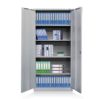 Vertical 4 Adjustable Shelves Cold Rolled Steel File Cabinet