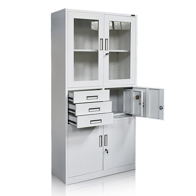 KD Structure Durable Metal Storage Cabinet With Safe Box