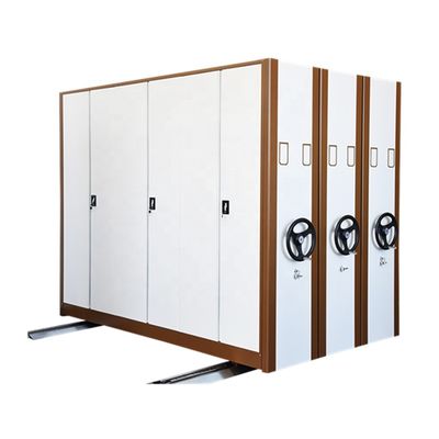 Archives Center Compact File Shelving System Mobile Filing Cabinet
