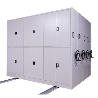 Archives Center Compact File Shelving System Mobile Filing Cabinet