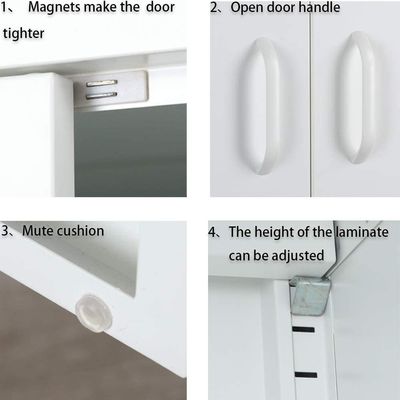 Assemble Household Dining Room Side Cupboards For Home Use