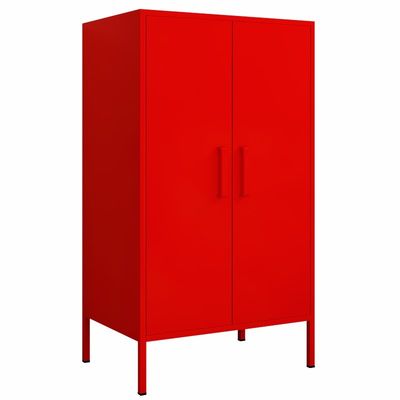 Bedroom two Metal Doors home Half Height Storage Locker With Foot