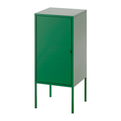 Metal 0.6mm Single Door Steel Cupboard With Stand Foot