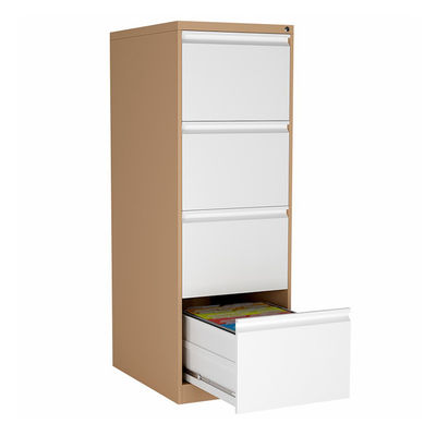 4 Drawers Steel Office Room Double Color Metal Filing Cabinet