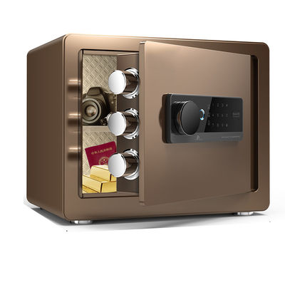 Home Office Large Capacity Security Safe Box With Digital Fingerprint Lock