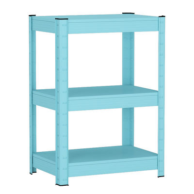 3 Tiers White Metal Storage Shelves For Home Bathroom Narrow Place