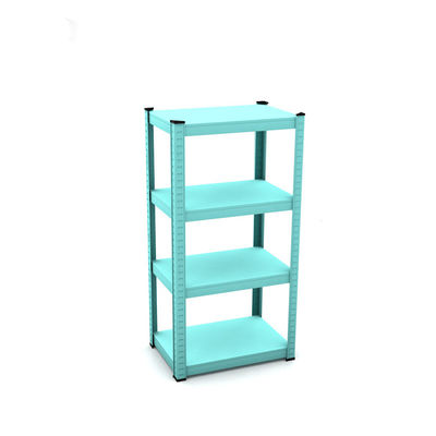 Sharehouse 4 Shelf Light Duty Steel Shelf Rack Blue Storage Organizer