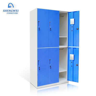 Home Gym Steel Storage And Lockable Multi-Door Metal Clothes Locker