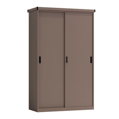 Multi Colors Sliding Door Steel Balcony Storage Cabinet Locker For Home Use