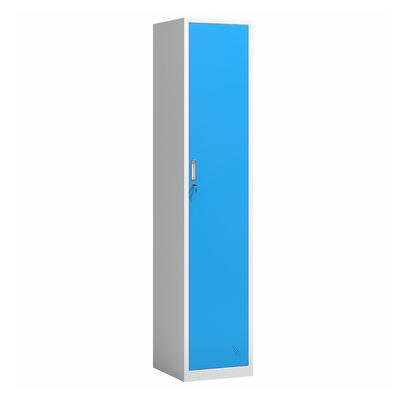 Large Steel Single Tier School Metal Storage Locker Free Standing