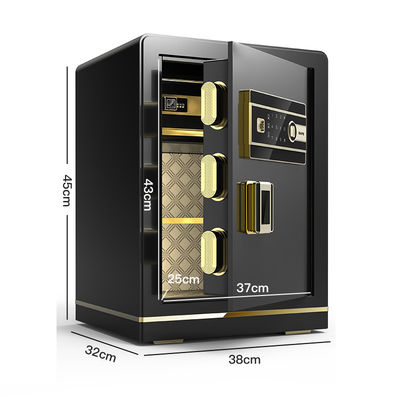 Home Office Large Security Safe Box Double Safety Password Fingerprint