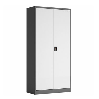 Locking Doors &amp; Adjustable Shelves Steel Utility Cabinets For Office