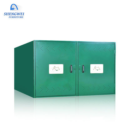 Anti Rust Metal Bicycle Storage Locker Waterproof Outdoor Furniture