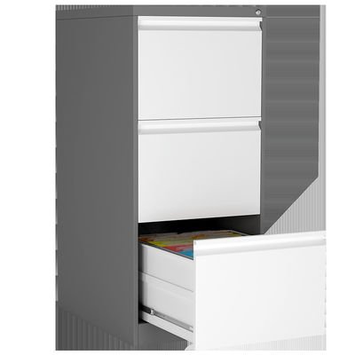 Big Storage Space 3 Drawer Lateral File Cabinet Metal Light Gray