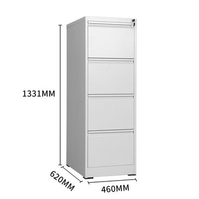 Office Furniture Metal Filing Cabinet Four Deep Drawer Lateral Filing Cabinet