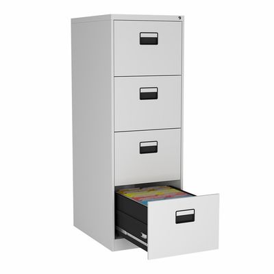 4 Drawers Letter File Full Suspension Filing Cabinet With Lock